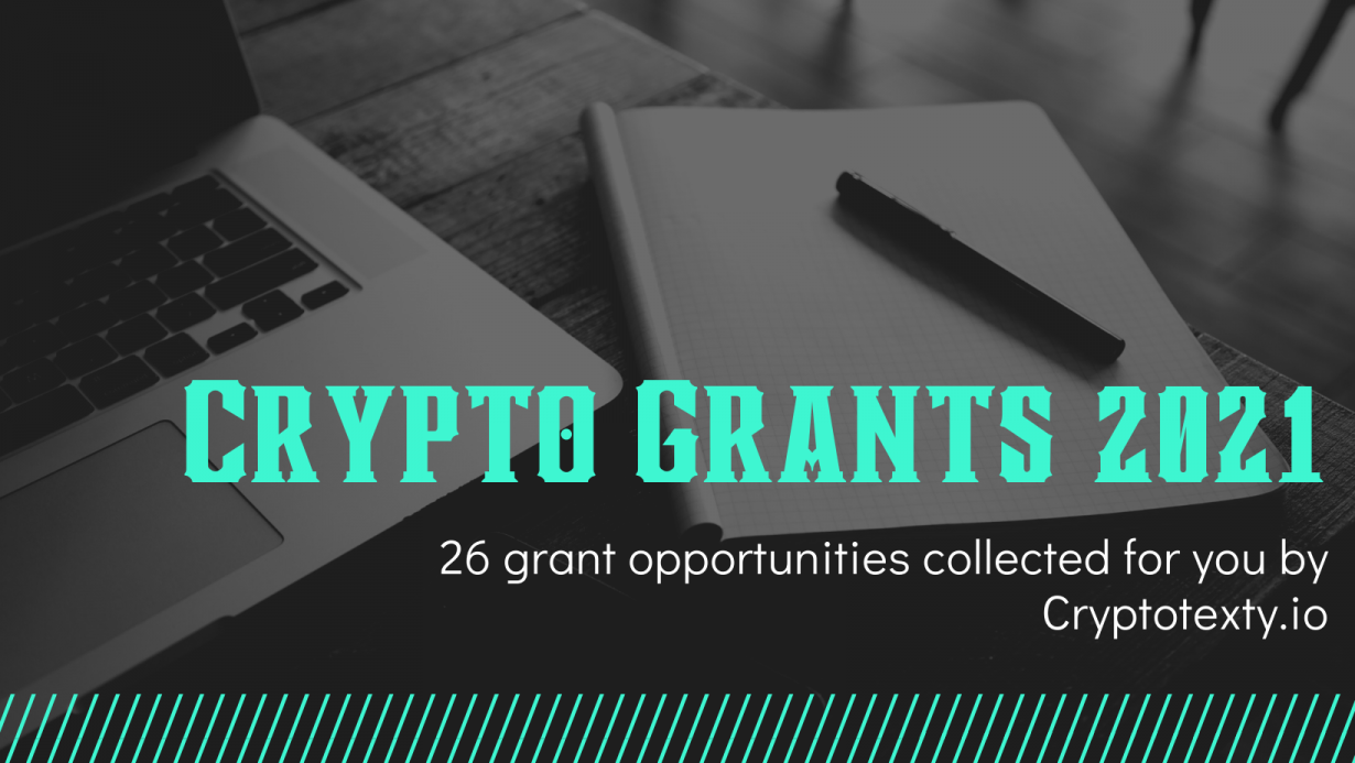 Crypto grants dapp in cryptocurrency
